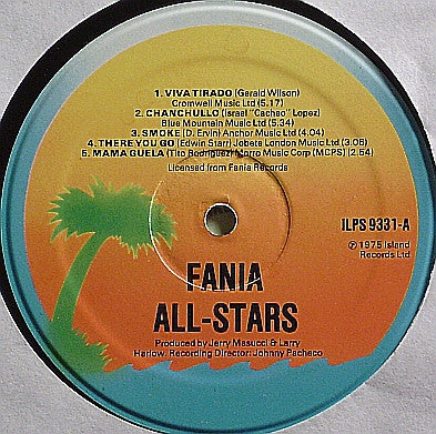 Fania All-Stars* - Fania All-Stars (LP, Album)