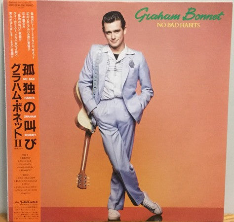 Graham Bonnet - No Bad Habits (LP, Album, RE)