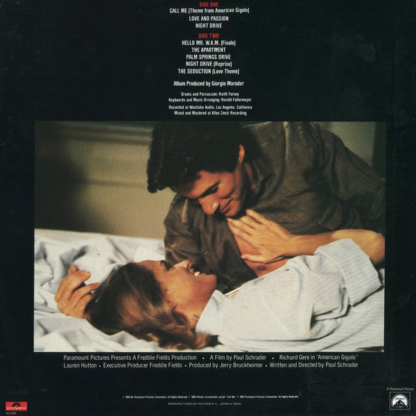 Giorgio Moroder - American Gigolo (Original Soundtrack Recording)(L...