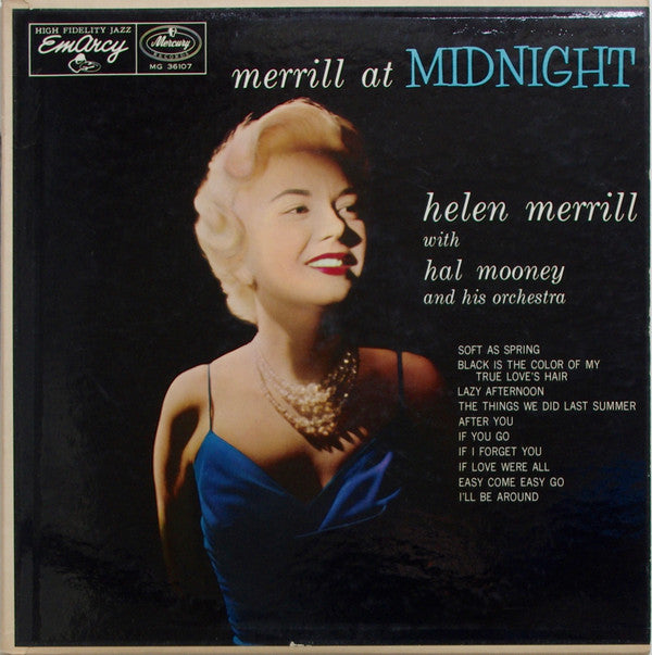 Helen Merrill - Merrill At Midnight(LP, Album, Mono)