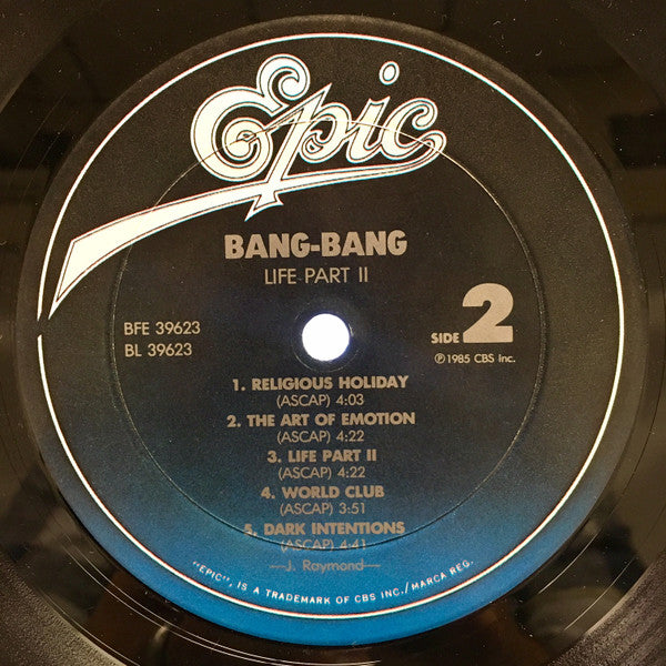 Bang-Bang (2) - Life Part II (LP, Album)