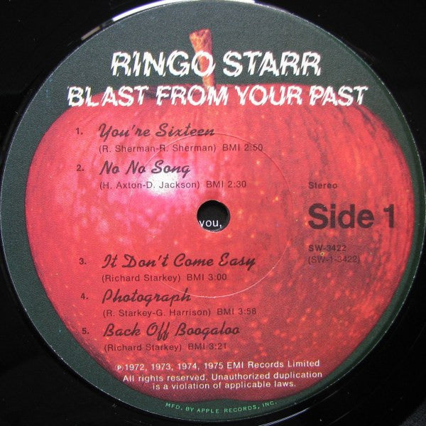 Ringo Starr - Blast From Your Past (LP, Comp, Los)