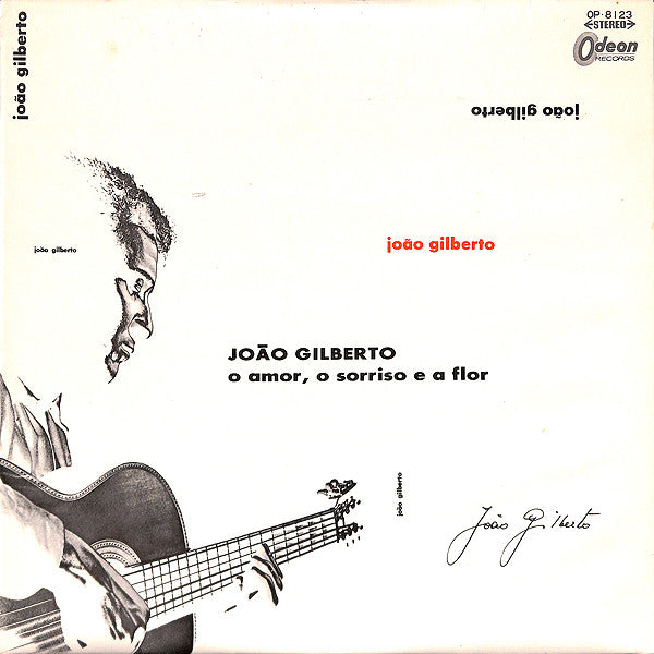 João Gilberto - O Amor, O Sorriso E A Flor (LP, Album, Red)