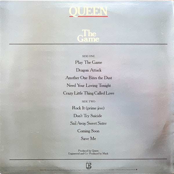 Queen - The Game (LP, Album)