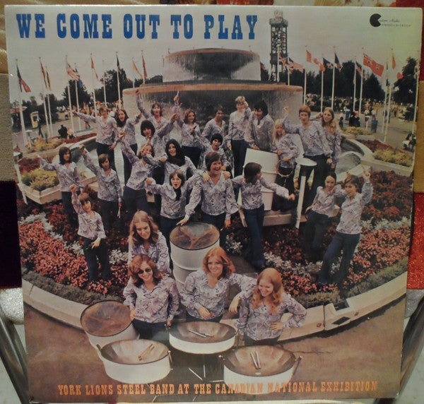 The York Lions Steel Band - We Come Out To Play (LP, Album)