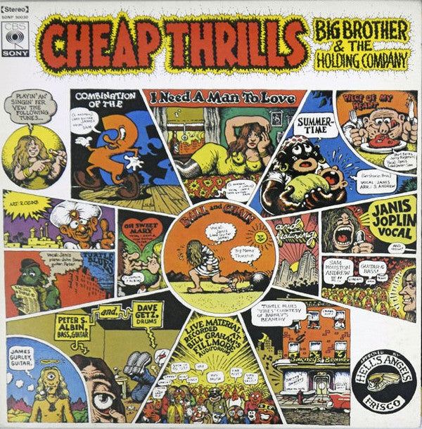 Big Brother & The Holding Company - Cheap Thrills (LP, Album)