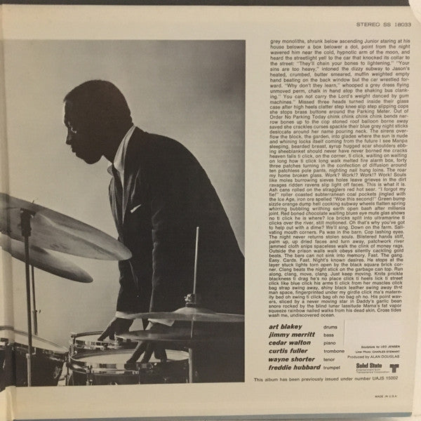 Art Blakey & The Jazz Messengers - 3 Blind Mice (LP, Album, RE, Gat)