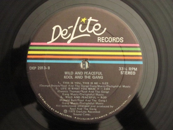 Kool & The Gang - Wild And Peaceful (LP, Album)