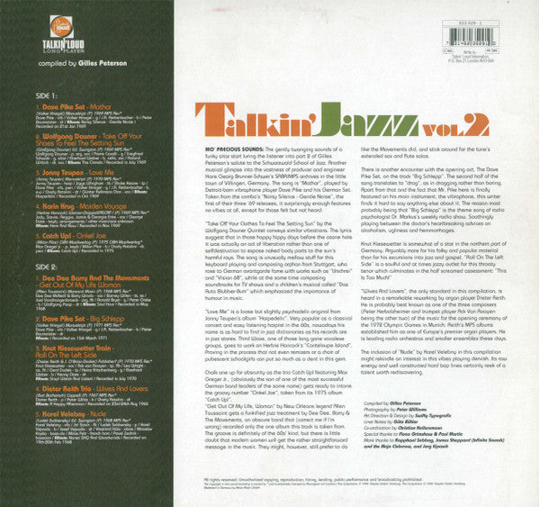 Various - Talkin' Jazz Vol. 2 (More Themes From The Black Forest)(L...