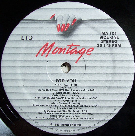 L.T.D* - For You (LP, Album)