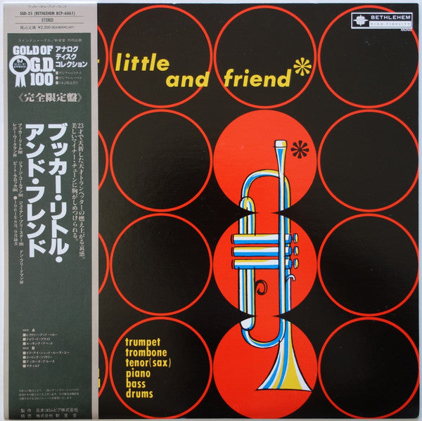 Booker Little - Booker Little And Friend* (LP, Album, Mono, Ltd, RE)