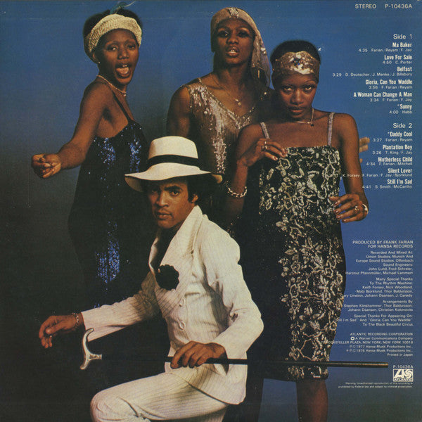 Boney M. - Ma Baker, Sunny, Daddy Cool (LP, Album, Blu)