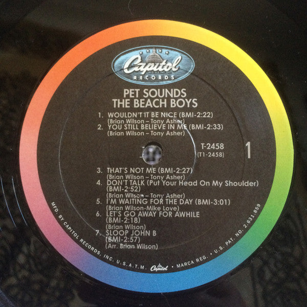 The Beach Boys - Pet Sounds (LP, Album, Mono, RE, 180)