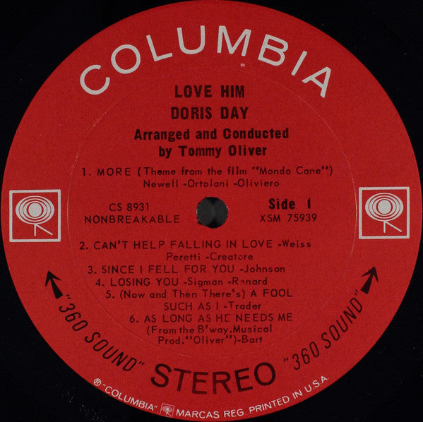 Doris Day - Love Him (LP, Album)