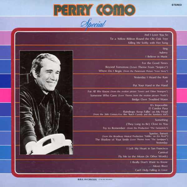 Perry Como - Special (2xLP, Comp)