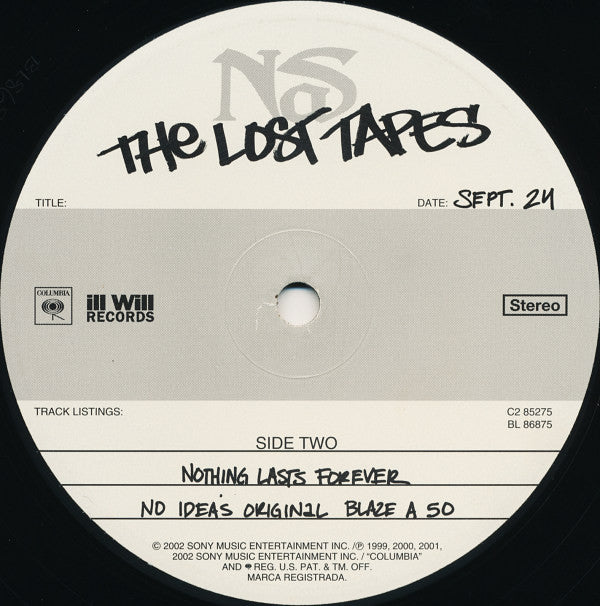 Nas - The Lost Tapes (2xLP, Album, Comp)