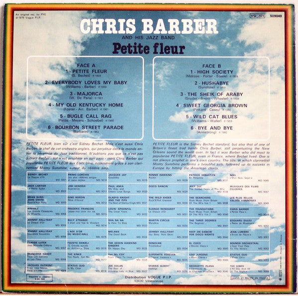 Chris Barber And His Jazz Band* - Petite Fleur (LP, Comp)