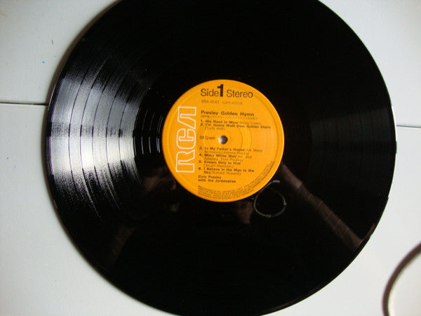 Elvis Presley - Presley Golden Hymn (2xLP, Comp, RE, Gat)
