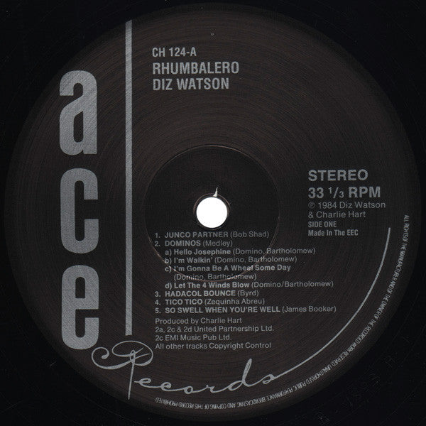 Diz Watson - Rhumbalero (LP, Album)