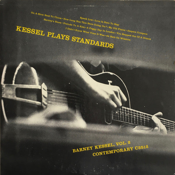 Barney Kessel - Kessel Plays Standards (LP, Album, RE)