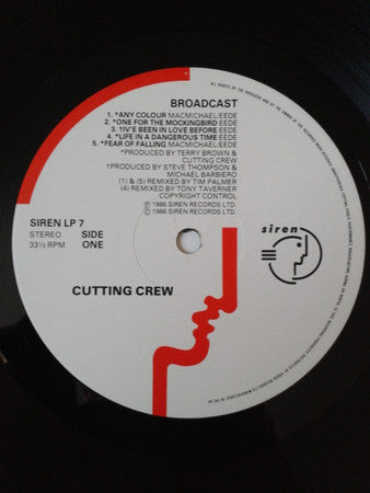 Cutting Crew - Broadcast (LP, Album)