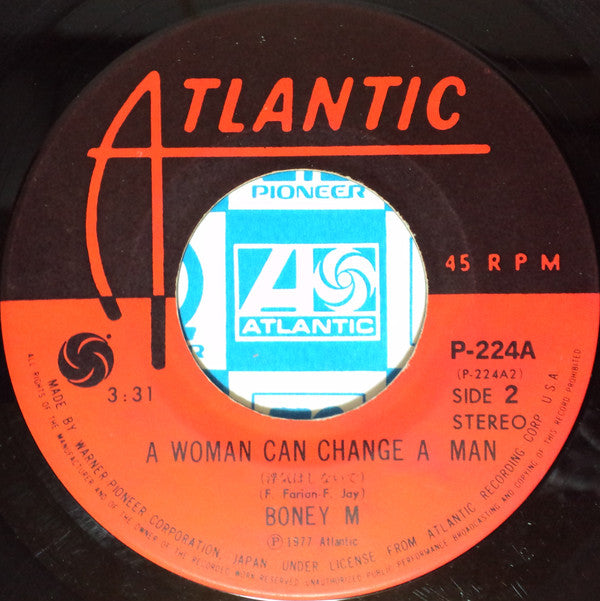 Boney M. - Ma Baker / A Woman Can Change A Man (7"", Single, Alt)