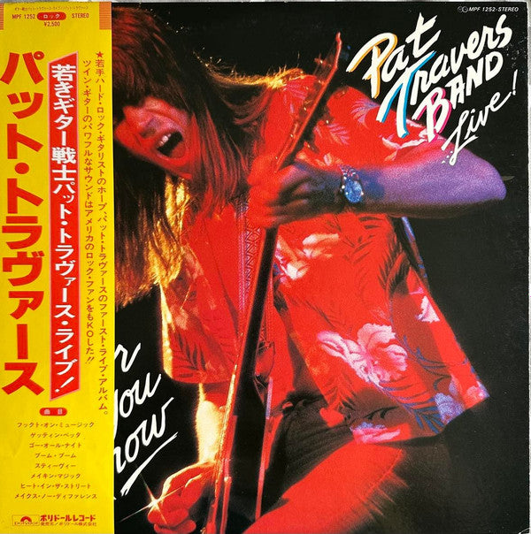 Pat Travers Band - Live! Go For What You Know (LP, Album)