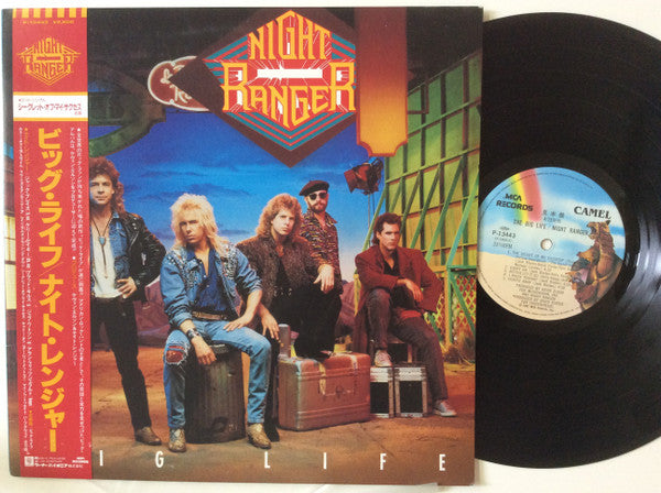 Night Ranger - Big Life (LP, Album, Promo)