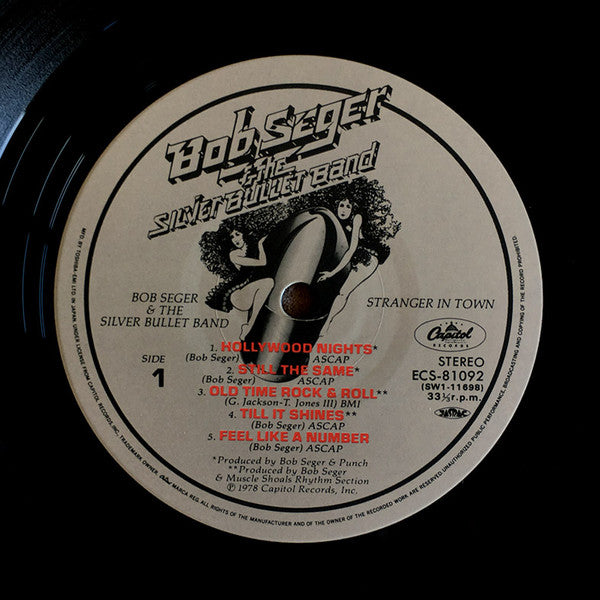 Bob Seger & The Silver Bullet Band* - Stranger In Town (LP, Album)