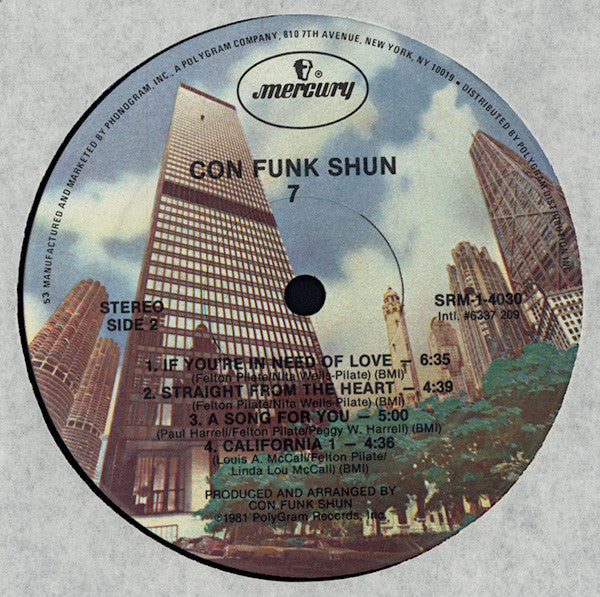 Con Funk Shun - 7 (LP, Album, 53 )