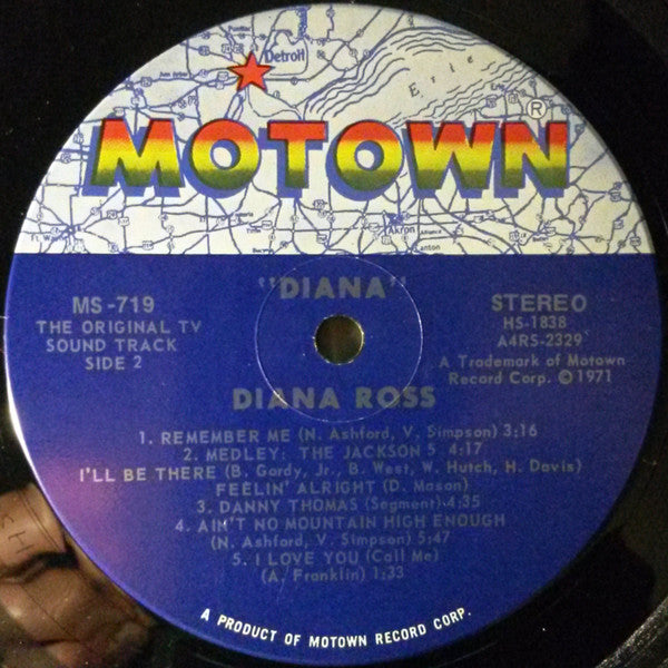 Various - Diana! (Original TV Soundtrack) (LP, Album, Gat)