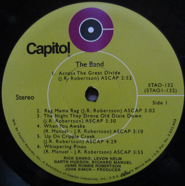 The Band - The Band (LP, Album, Ltd, RE, 180)