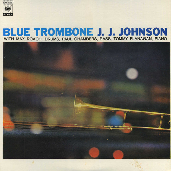 J.J. Johnson - Blue Trombone (LP, Album, Mono, RE)