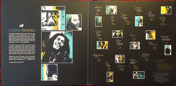 Bob Marley & The Wailers - Legend Remixed (2xLP, Album)