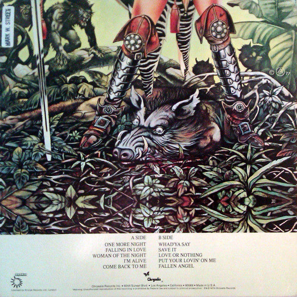 Uriah Heep - Fallen Angel (LP, Album, Ter)