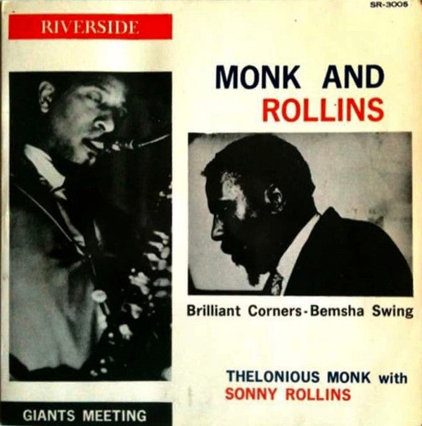 Thelonious Monk - Monk And Rollins - Giants Meeting(7", EP, Mono)