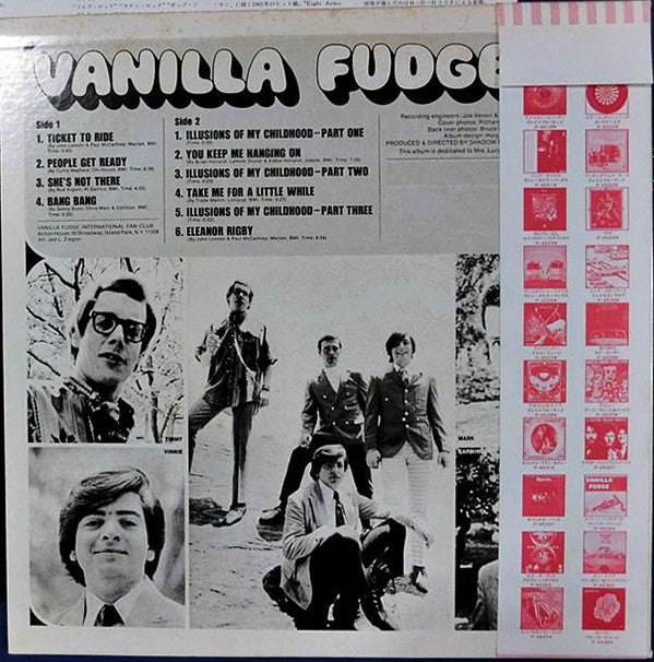 Vanilla Fudge - Vanilla Fudge (LP, Album, RE)