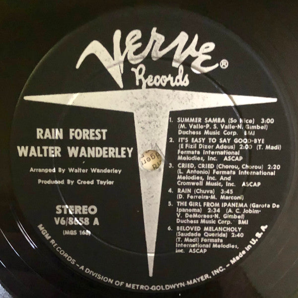 Walter Wanderley - Rain Forest (LP, Album)