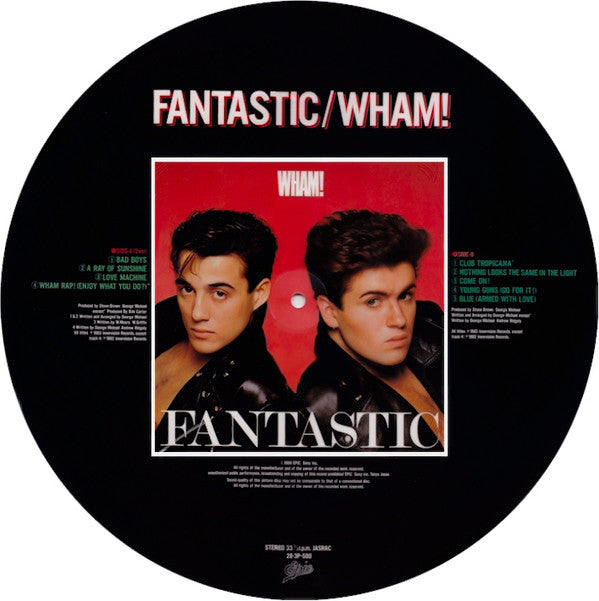 Wham! - Fantastic (LP, Album, M/Print, Pic)