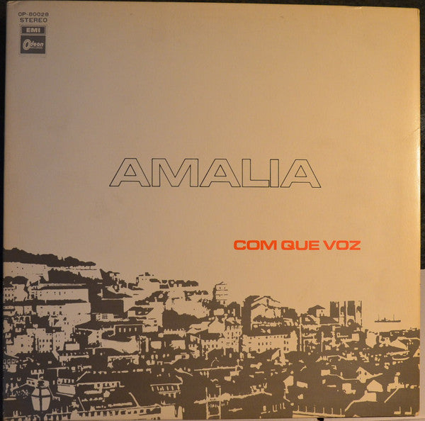 Amalia Rodrigues* - Com Que Voz (LP, Album, Gat)