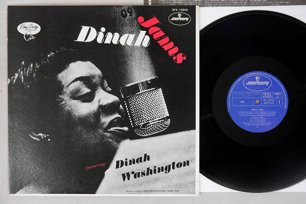 Dinah Washington - Dinah Jams (LP, Album, Mono)