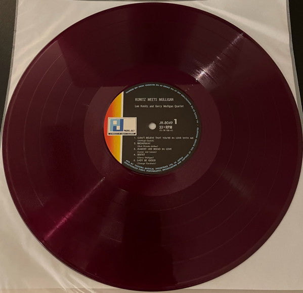 Lee Konitz - Konitz Meets Mulligan(LP, Album, RE)