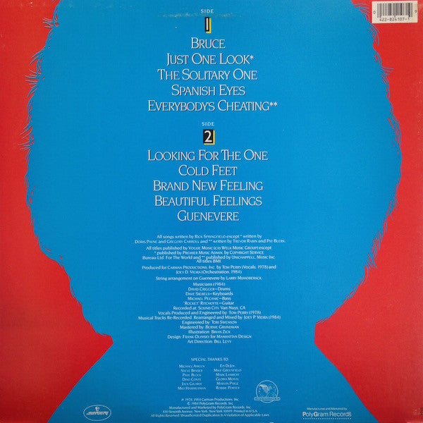 Rick Springfield - Beautiful Feelings (LP, Album, All)
