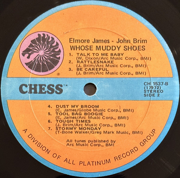 Elmore James - John Brim - Whose Muddy Shoes (LP, Comp, RE, Kee)