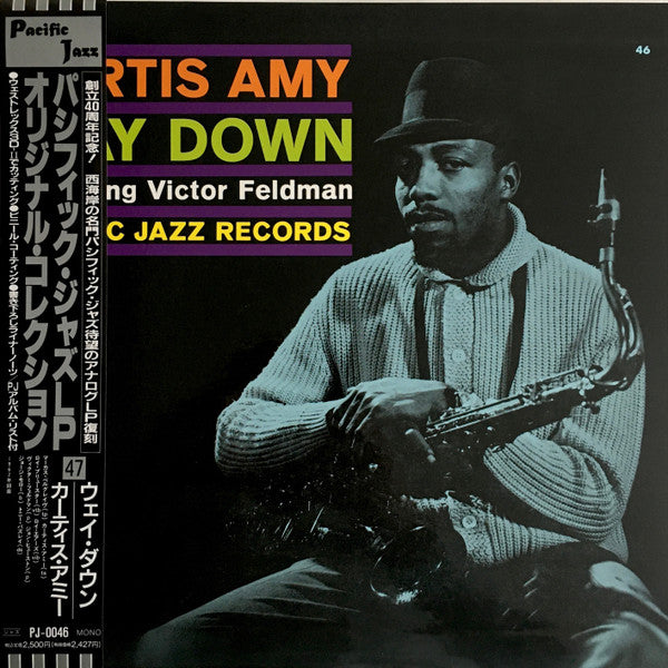 Curtis Amy Featuring Victor Feldman - Way Down (LP, Album, Mono, RE)