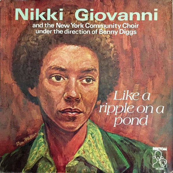 Nikki Giovanni - Like A Ripple On A Pond(LP, Album, RI )