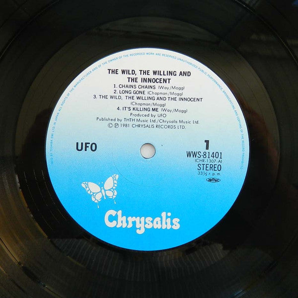 UFO (5) - The Wild, The Willing And The Innocent (LP, Album)