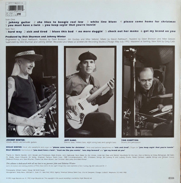 Johnny Winter - Hey, Where's Your Brother? (LP, Album)