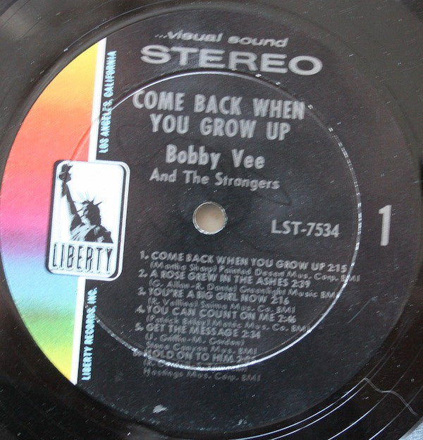 Bobby Vee - Come Back When You Grow Up(LP, Album)