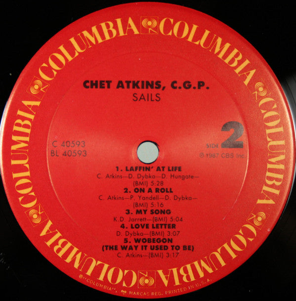 Chet Atkins - Sails (LP, Album)